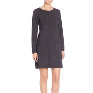 Eileen Fisher Wool Blend Tunic Dress Size M